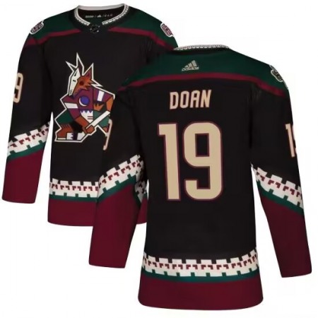 Men's Arizona Coyotes #19 Shane Doan Black Stitched Jersey