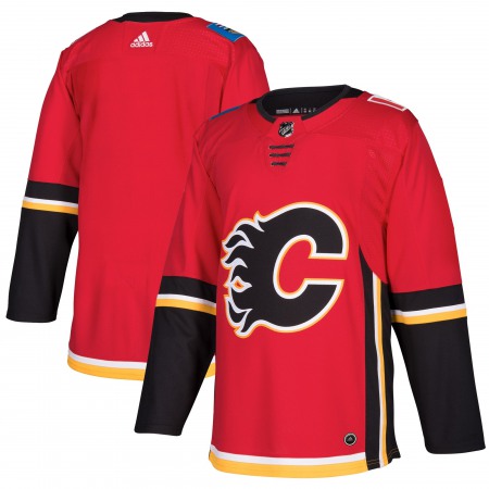 Men's Calgary Flames Red Stitched NHL Jersey