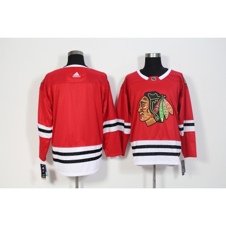 Men's Chicago Blackhawks Red Stitched NHL Jersey