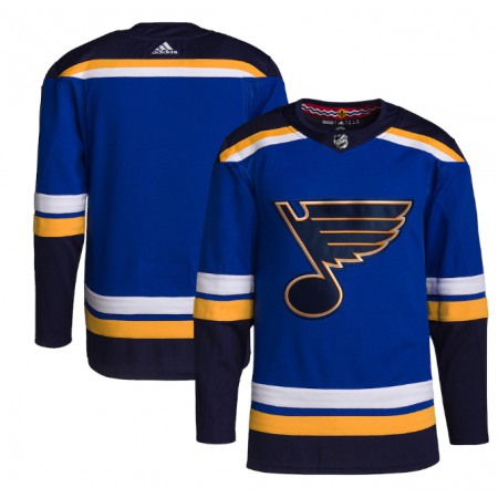 Men's St. Louis Blues Blank Blue Stitched Jersey