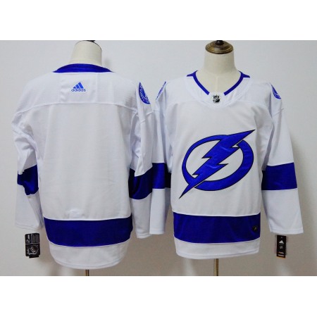 Men's Tampa Bay Lightning White Stitched NHL Jersey