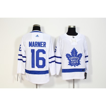 Men's Toronto Maple Leafs #16 Mitchell Marner White Stitched NHL Jersey