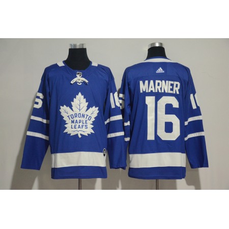 Men's Toronto Maple Leafs #16 Mitchell Marner Blue Stitched NHL Jersey
