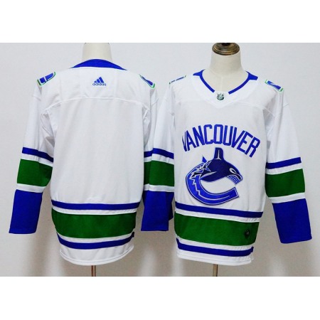 Men's Vancouver Canucks White Stitched NHL Jersey