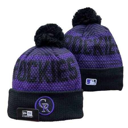 Colorado Rockies Beanies Knit Hat