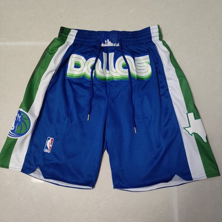 Dallas Mavericks Blue Shorts