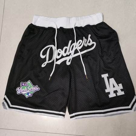 Los Angeles Dodgers Black Shorts