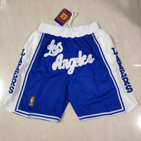 Los Angeles Lakers Blue Shorts