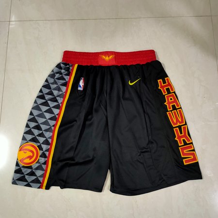 Atlanta Hawks Black Shorts