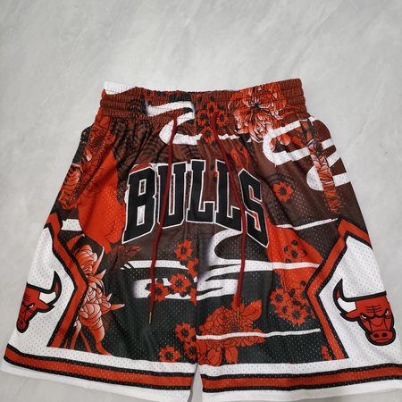 Chicago Bulls Red Shorts