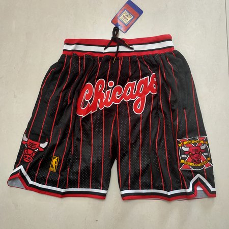 Chicago Bulls Black Shorts