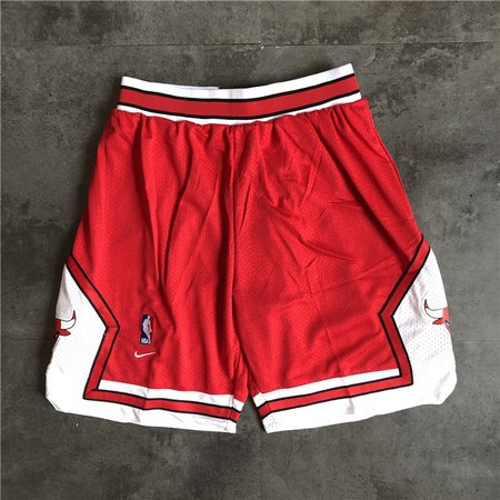 Chicago Bulls Red Shorts